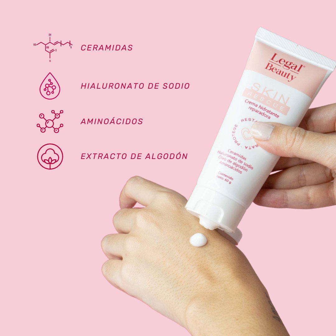 Skin Rescue crema hidratante reparadora