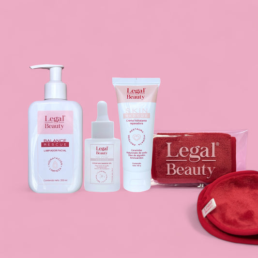Kit Glow Essentials + Toalla desmaquillante