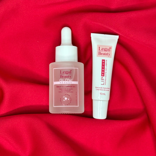 Kit serum + reparador labial