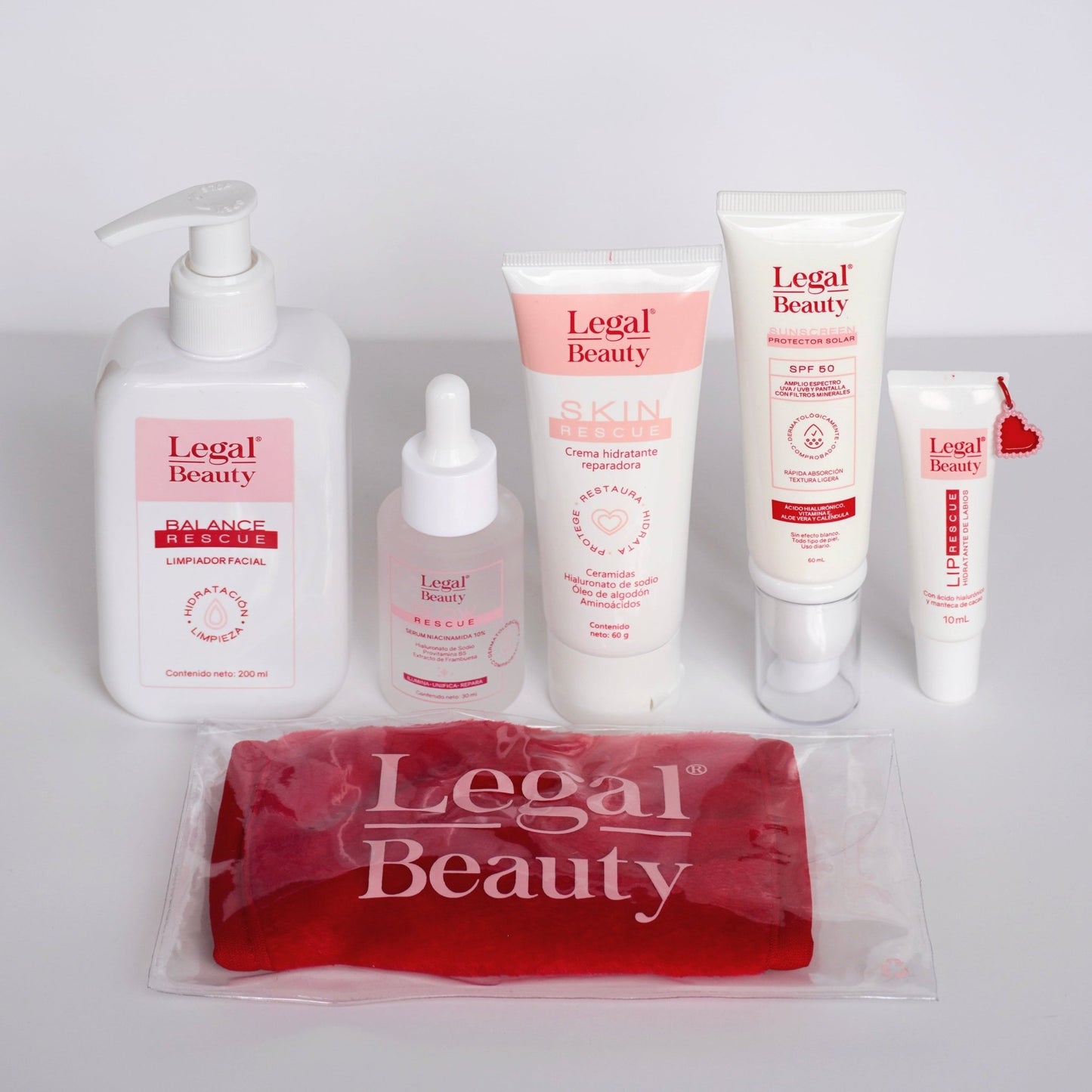 Kit Rutina completa + Lip Rescue + Toalla
